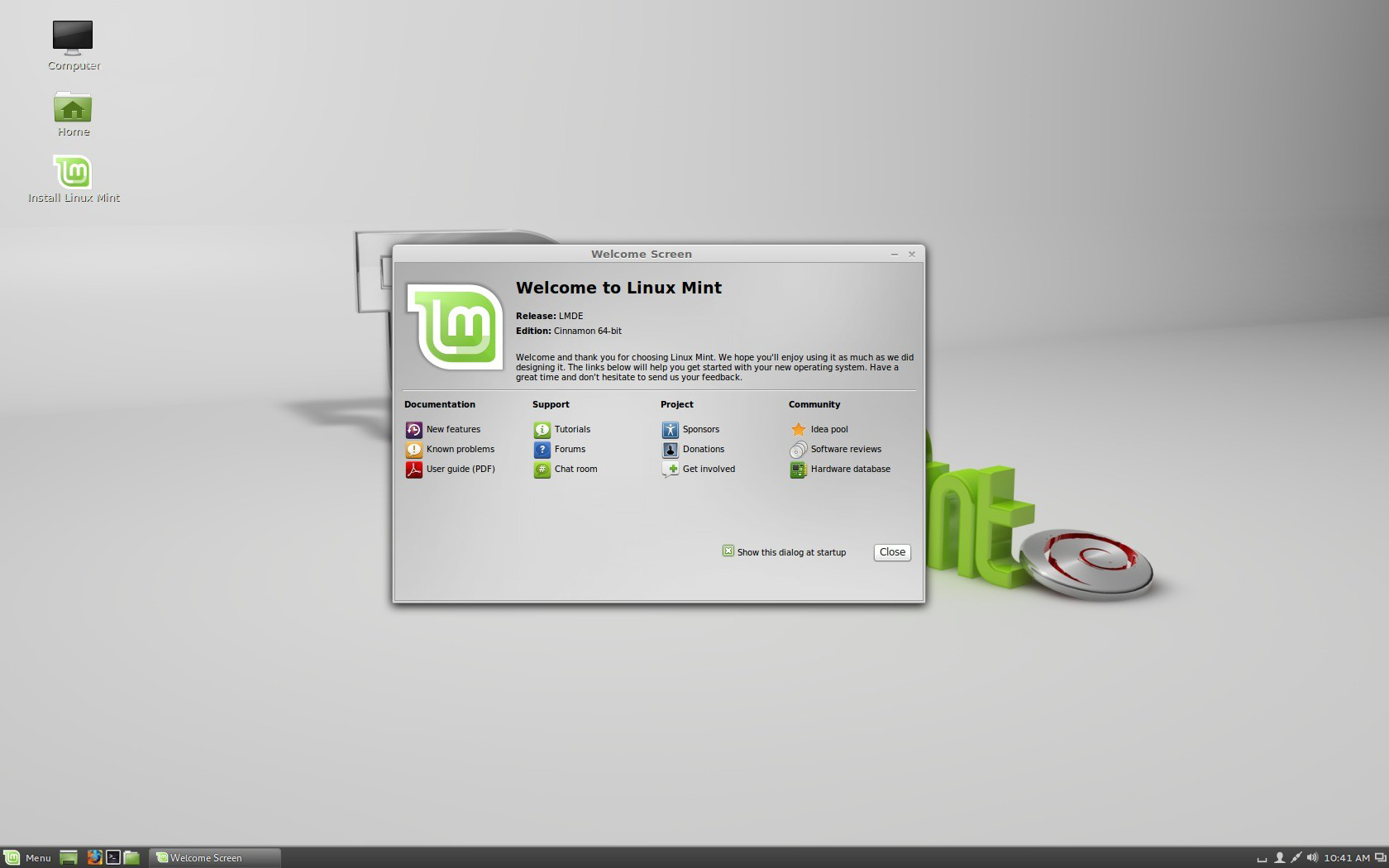 Linux Mint Debian
